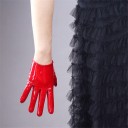 Gants pour femmes rouges 3