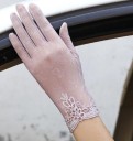 Gants transparents pour femmes avec dentelle 1
