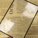 Ganzseitenlupe 18 x 12 cm Rechteckige Leselupe mit Rahmen Flexible Vergrößerungsfolie für Bücher, Zeitungen, Zeitschriften 2