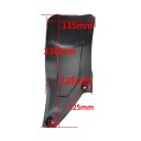 Garde-boue pour moto KTM EXC SXF 33 x 13,5 x 12,6 cm Garde-boue arrière pour amortisseur arrière Protection noire contre la boue 2