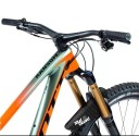 Garde-boue universel pour vélo avant et arrière noir avec motif en carbone coloré ultraléger flexible protecteur contre la boue pour vélos 4