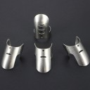 Garde-doigts en acier inoxydable pour la découpe 4 pcs 5