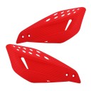 Garde-mains en carbone universels 22 mm Motocross Enduro ATV Dirt Bike Protections de guidon contre le vent et la pluie avec ventilation 5