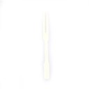 Garfinhos de bambu descartáveis 9 cm 100 pcs de bambu natural Garfinhos de madeira claros para cocktails, fruta, sobremesas e utensílios de mesa 3