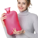 Garrafão de 3000 ml 36 x 21 cm Almofada de aquecimento de grande capacidade para os pés Tapete quente Saco termoisolante com efeito 5