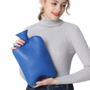 Garrafão de 3000 ml 36 x 21 cm Almofada de aquecimento de grande capacidade para os pés Tapete quente Saco termoisolante com efeito 6