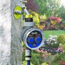 Gartenbewässerungs-Timer mit Kugelventil 3/4" für Wasserhahn Automatische Bewässerungssteuerung 2x AAA Batterien 8x16,3 cm 3