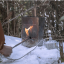 Gasbrænderpistol med 66 cm slange og justerbar rør Kulstof rustfrit stål Manuel tænding Grillning Lodning Opvarmning 4