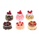Gâteaux pour poupée 6 pcs A2166 3