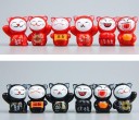 Gato de la suerte en miniatura decorativo, 6 uds. 3