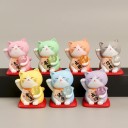 Gato de la suerte en miniatura decorativo 2