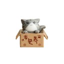 Gato en miniatura decorativo en una caja 6