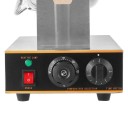 Gaufrier électrique avec thermostat réglable 1400 W 110 V pour la fabrication de gaufres bulle rondes 45 x 24 x 25 cm 2
