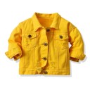 Geacă din denim pentru fete L1870 8