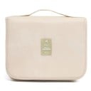 Geantă cosmetică din material impermeabil, 18,5 x 24 x 9,5 cm, organizator de călătorie cu cârlig, geantă de toaletă pentru machiaj, pentru baie 3