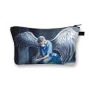 Geantă cosmetică pentru femei cu motive medicale Imprimeu colorat Închidere cu fermoar și mânere Poliester 21,5 x 13 x 15,5 cm Cadou 14
