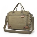 Geantă crossbody pentru bărbați, de marcă, 35 × 29 × 13 cm, geantă de umăr din pânză, geantă mare de călătorie pentru bărbați, geantă casual 6