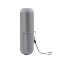 Geantă de călătorie pentru periuță și pastă de dinți 19,6 x 6 cm Cutie de protecție portabilă din plastic PP Cutie de igienă pentru camping 1 buc 3