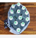 Geantă de cumpărături pliabilă 58 x 40 cm, geantă de umăr din nailon cu stele și luni, geantă ecologică reutilizabilă 3