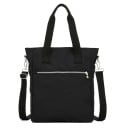 Geantă de damă de mână și de umăr cu curea detașabilă Geantă din nylon cu buzunare cu fermoar și compartimente interioare 30 x 37 x 14