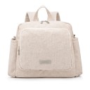 Geantă de schimbat 34 x 32 x 12 cm Geantă de schimbat groasă țesută pentru mame Rucsac de călătorie din material textil Geantă multifuncțională impermeabilă 1