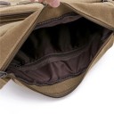 Geantă de umăr din pânză pentru bărbați, 31 × 21 × 14 cm, geantă de voiaj casual crossbody, geantă de lux la modă de înaltă calitate 7