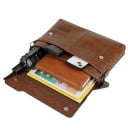 Geantă de umăr din piele pentru bărbați, de lux, 32 × 26 cm, marcă de marcă, geantă crossbody de afaceri, geantă mare și elegantă 7