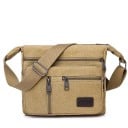 Geantă de umăr unisex din pânză 31×11×24 cm Rucsac casual și geantă crossbody Geantă de călătorie pentru bărbați și femei Portofel 1
