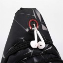 Geantă de umăr unisex ușoară, 31 × 16 × 8 cm, rucsac sport, geantă de piept, geantă de călătorie în aer liber, cu două buzunare mari 6