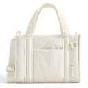 Geantă de voiaj pentru femei, geantă crossbody ușoară cu fermoar 14,5 x 11 x 6,3 inci, geantă din poliester pentru laptop, pentru muncă 4