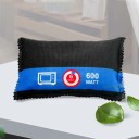 Geantă dezumidificator auto 18 x 11 cm, geantă neagră cu gel de silice, absorbant de umiditate reutilizabil cu indicator de umiditate 2
