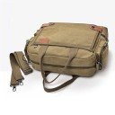 Geantă din material textil pentru laptop cu mânere și curea de umăr detașabilă Compartiment frontal cu organizator Buzunare laterale 7