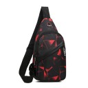 Geantă sport ușoară crossbody 31 × 16 × 8 cm, rucsac unisex pentru piept, geantă de călătorie în aer liber cu buzunar mare pentru bărbați 2