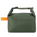 Geantă termică pliabilă 16x25x22 cm cu fermoar, geantă portabilă izolată, culoare neutră, geantă de picnic, cutie de prânz, conservarea 10