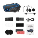 GEARELEC GX10 Bluetooth 5.2 IP67 10 Riders 2000m HIFI Lyd FM Radio DSP CVC Støjreduktion 1500mAh Musikdeling 4