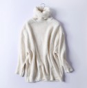 Gebreide coltrui voor dames A2931 3