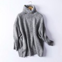 Gebreide coltrui voor dames A2931 4