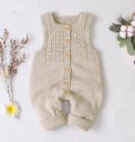 Gebreide jumpsuit voor baby&#39;s T2740 3