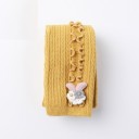 Gebreide legging voor meisjes T2475 7