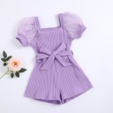 Gebreide overall voor meisjes T2646 3