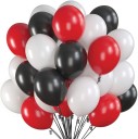 Geburtstagsballons bunt 25 cm 10 Stk 9