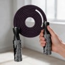 Geflochtenes Springseil LINGPENG mit 7 mm Seil Schaumstoffgriffe 13 cm Doppellager Verstellbare Länge Für Cardio und Fitness 5