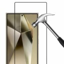Gehard glas voor Samsung Galaxy S24 3 stuks Beschermglas voor het scherm tegen krassen Zwarte rand Ondersteuning voor ontgrendelen met vingerafdruk 4