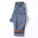 Geïsoleerde 3/4 jeans voor dames 5