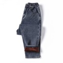 Geïsoleerde 3/4 jeans voor dames 1