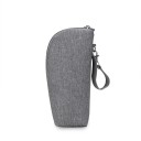Geïsoleerde thermische hoes voor babyfles 22 x 8 cm Grijze thermische hoes voor kinderwagen Reisfleshoes Zonder accessoires 1