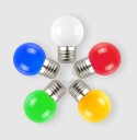 Gekleurde LED-lampen E27 1/3/5 W J769 8