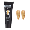 Gel acrylique avec paillettes 3