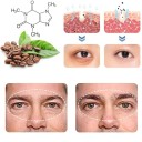 Gel contorno de ojos para hombre 15 g contra arrugas, hinchazón y ojeras, reafirmante de la piel, iluminador de ojos, hidratación para hombres 2