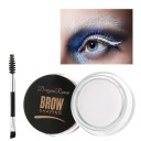 Gel creme para modelar sobrancelhas com escova e pincel Corretor de sobrancelhas Gel creme para sobrancelhas 2